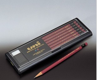 日本三菱测试级硬度计铅笔(英文版和日文版)